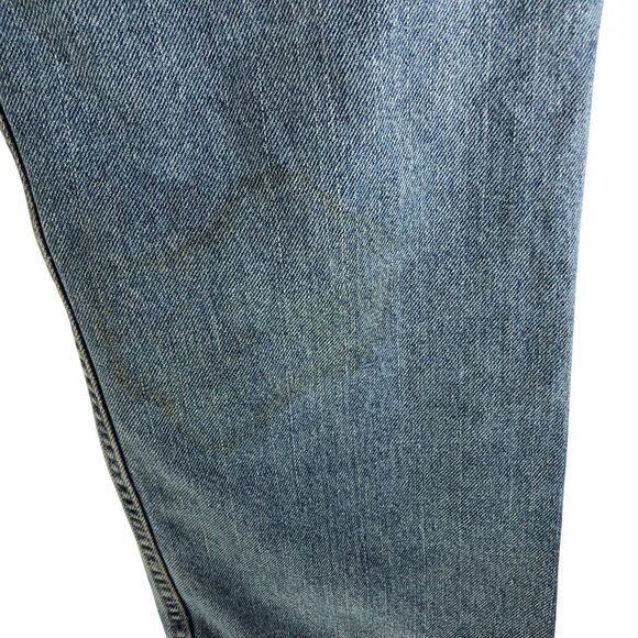 Levis Mens Jeans 505 Regular Fit Medium Wash 38x30 Actual 36x28 - Picture 5 of 8